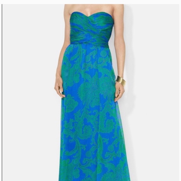 Ralph Lauren Evening Summer Dress NWT - Picture 1 of 5